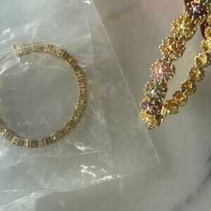 Luv Aj x FLL Daisy Studs Hoops O/S / Gold